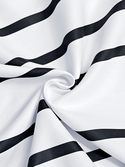 Camille Striped Shirt Dress