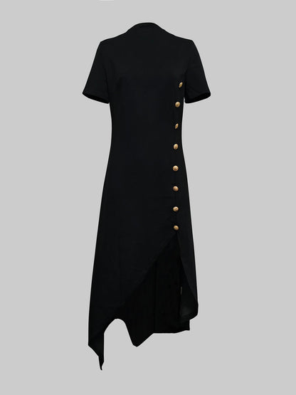 Noelle High-Low Maxi Dress