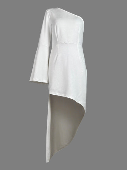 Sienna One-Shoulder Maxi Dress