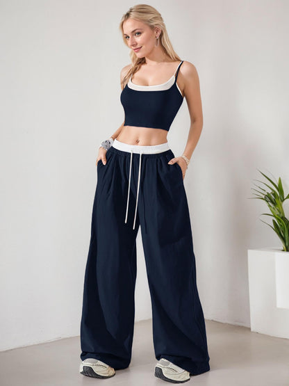 Tank Top & Sweatpants Set