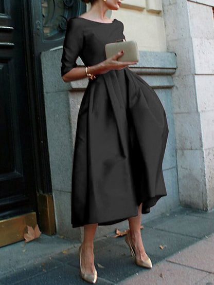 Colette Pleated Midi Dress