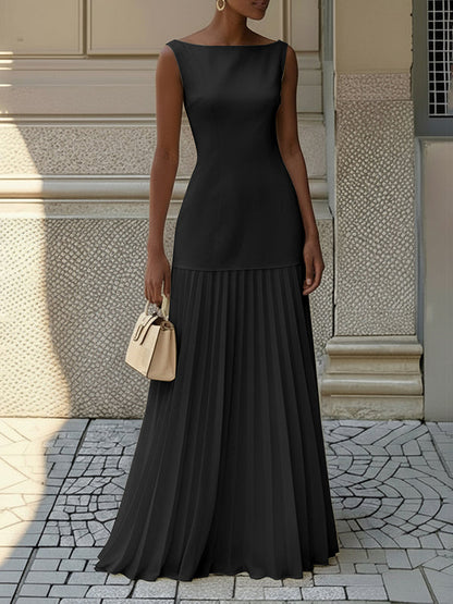 Selene Gauze Evening Gown