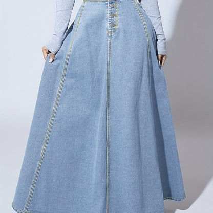 A-Line Denim Skirt