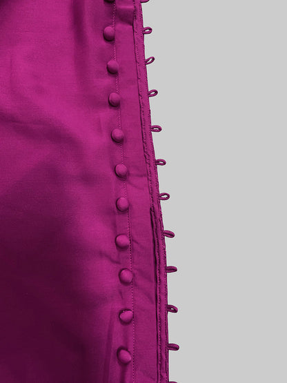 Renée Buttoned Maxi Dress