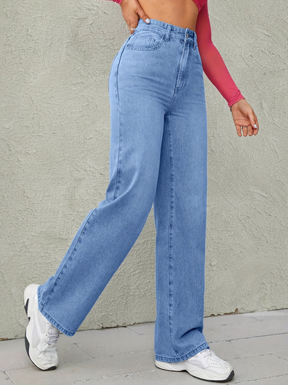 Wide-Leg Jeans