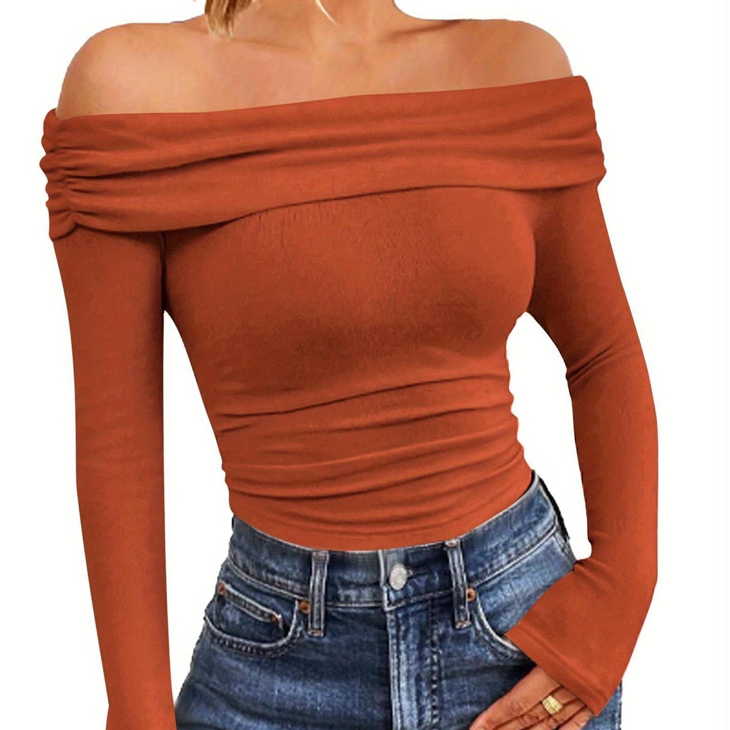 The Santa Monica Apparel™ | Strapless Off-Shoulder Top