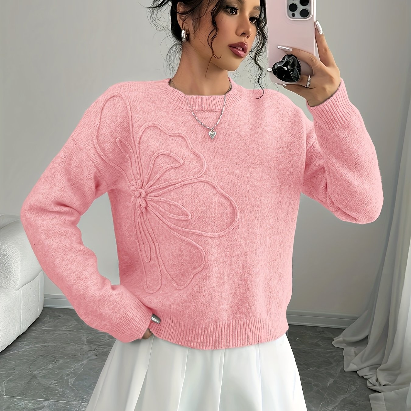 The Santa Monica Apparel™ | Elegant Crewneck Sweater