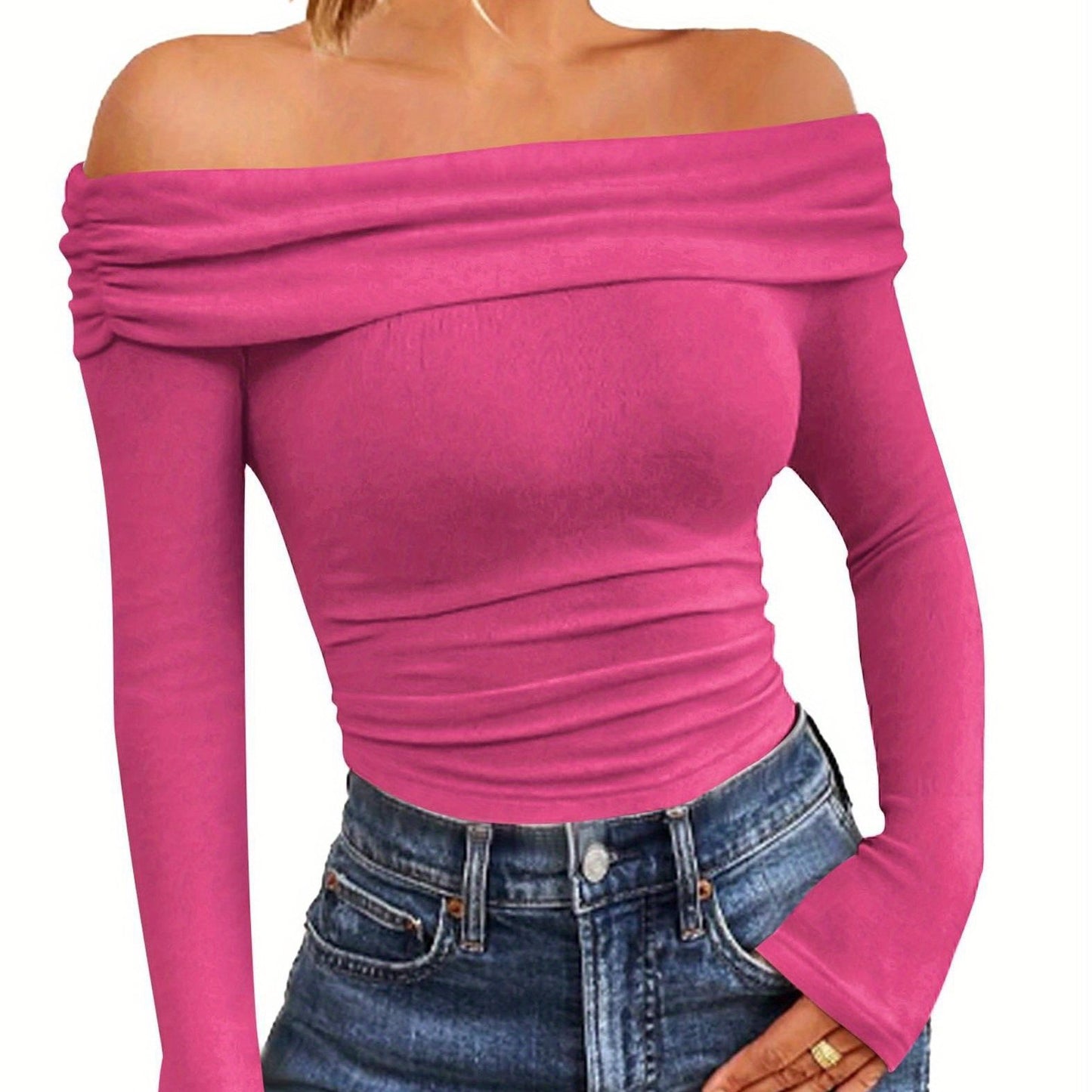 The Santa Monica Apparel™ | Strapless Off-Shoulder Top
