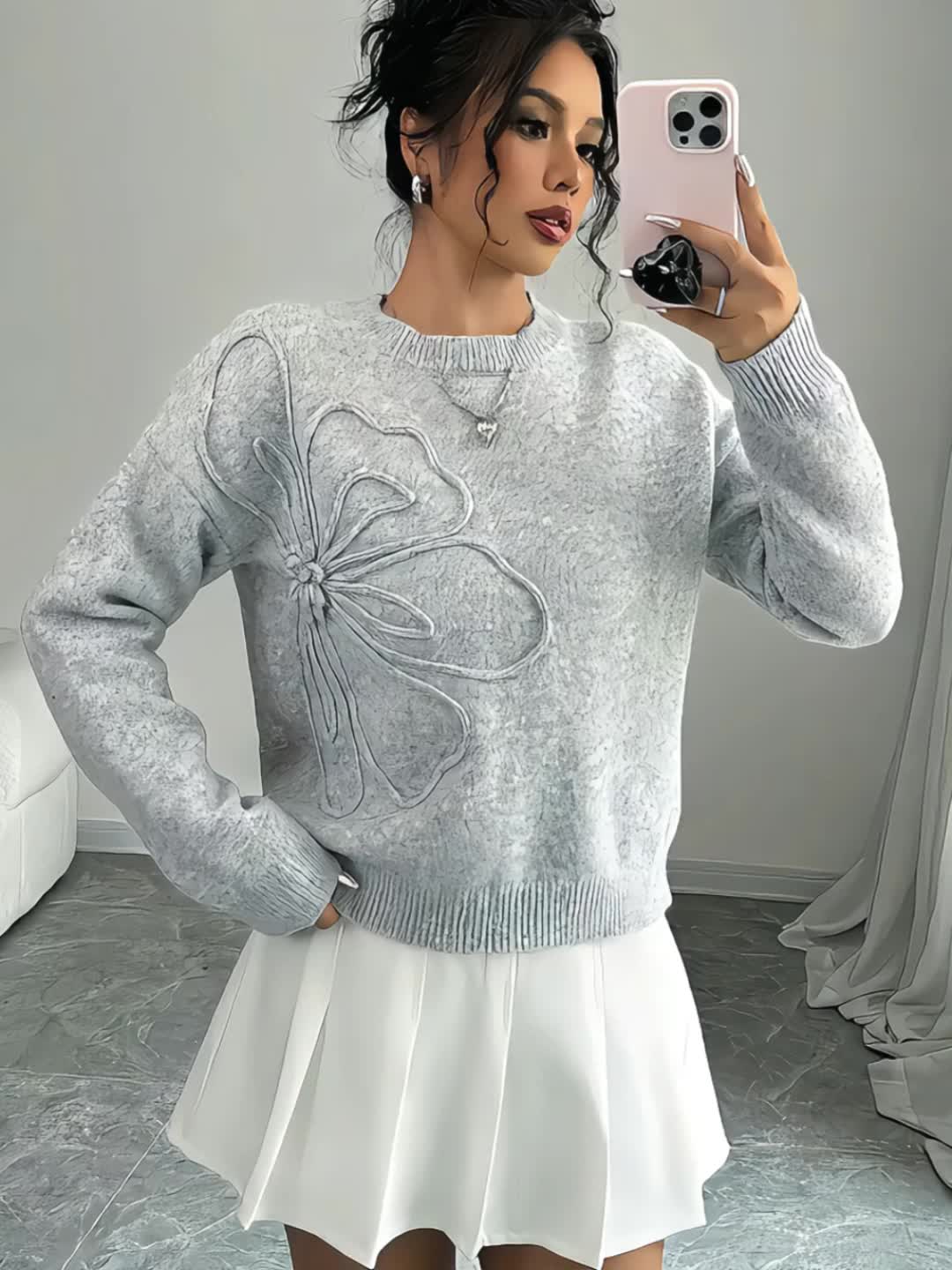 The Santa Monica Apparel™ | Elegant Crewneck Sweater