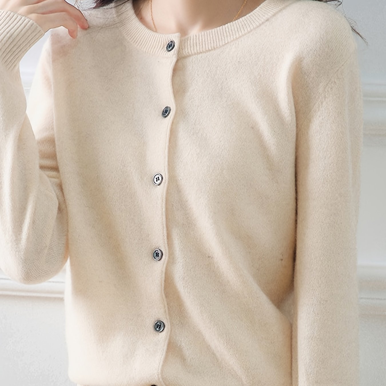 The Santa Monica Apparel™ | Casual Lightweight Button Sweater