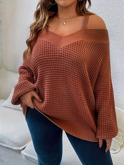 Off-Shoulder Knit