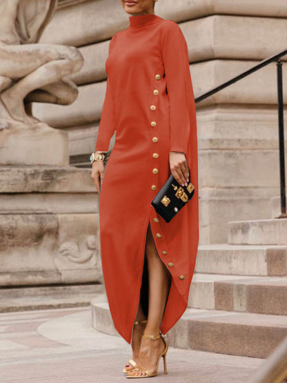 Althea Asymmetric Maxi Dress