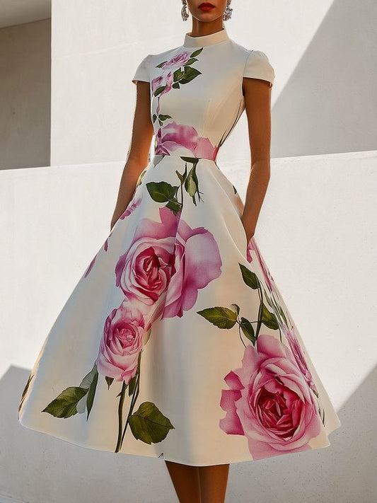 Juliette Floral Midi Dress