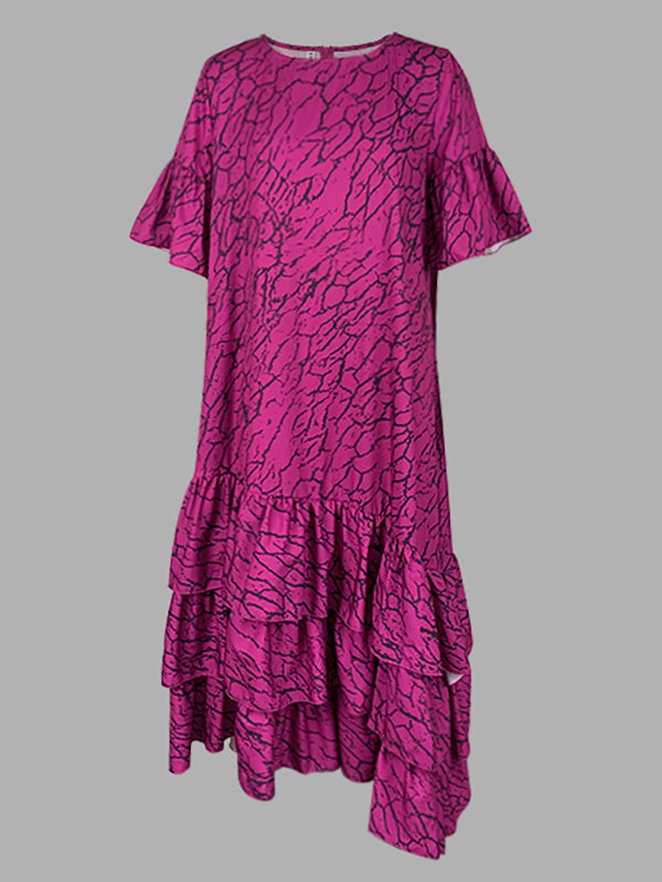 Celeste Ruffle Maxi Dress