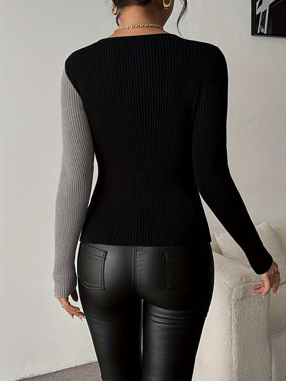 The Santa Monica Apparel™ | Elegant V-Neck Pullover