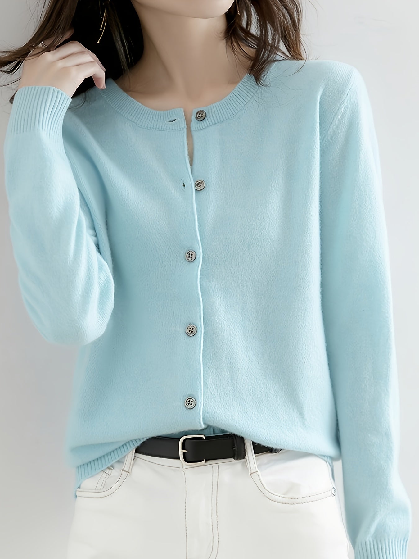 The Santa Monica Apparel™ | Casual Lightweight Button Sweater