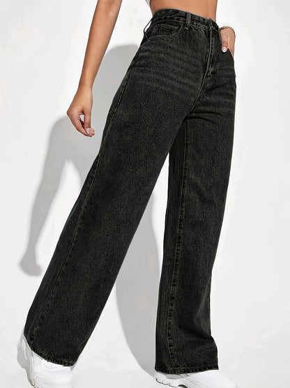 Slim-Fit Straight Jeans
