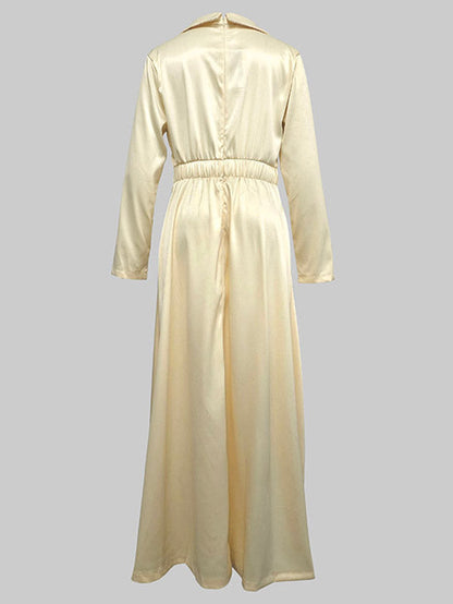 Vivienne Pleated Maxi Dress