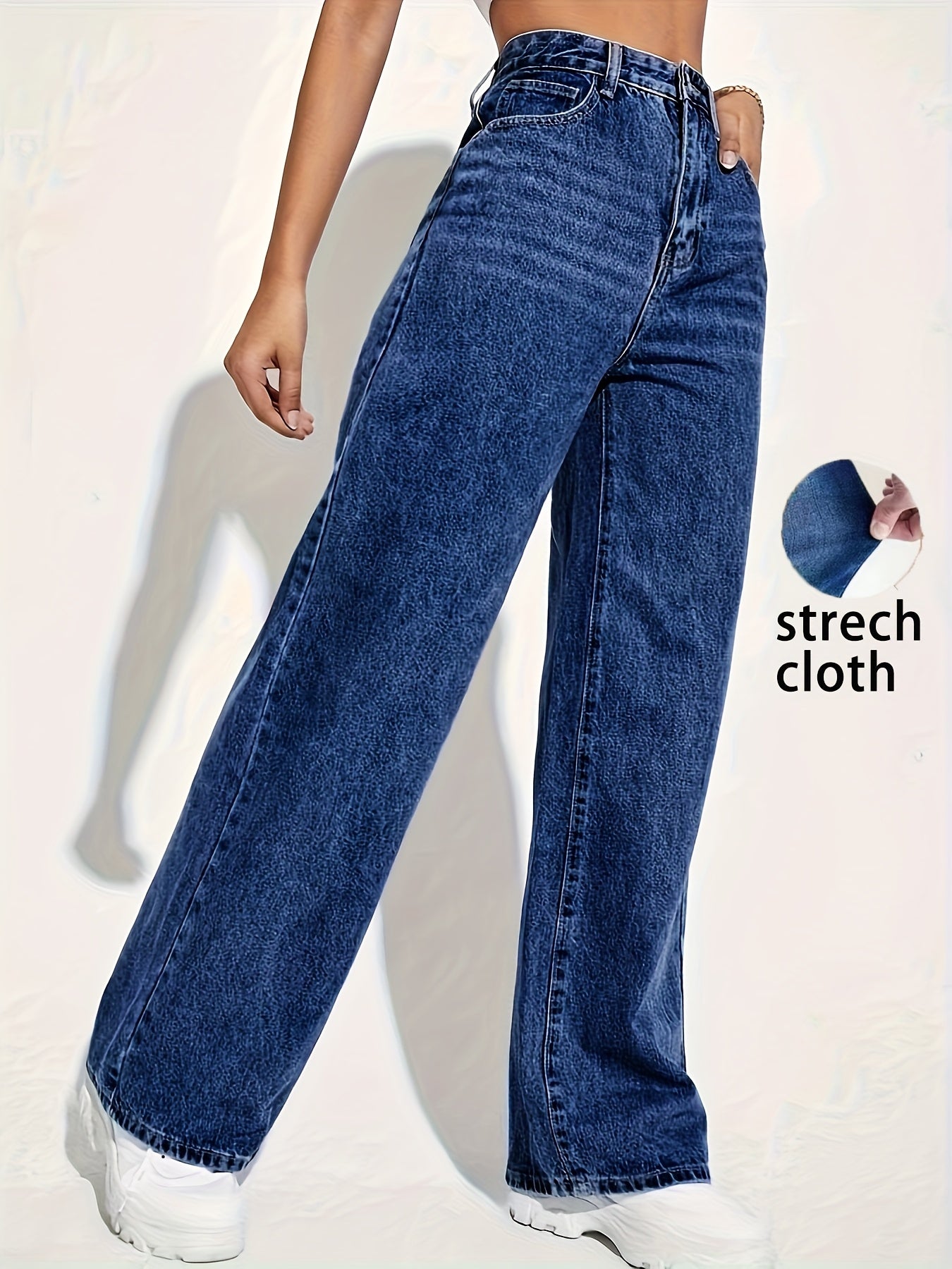 Slim-Fit Straight Jeans
