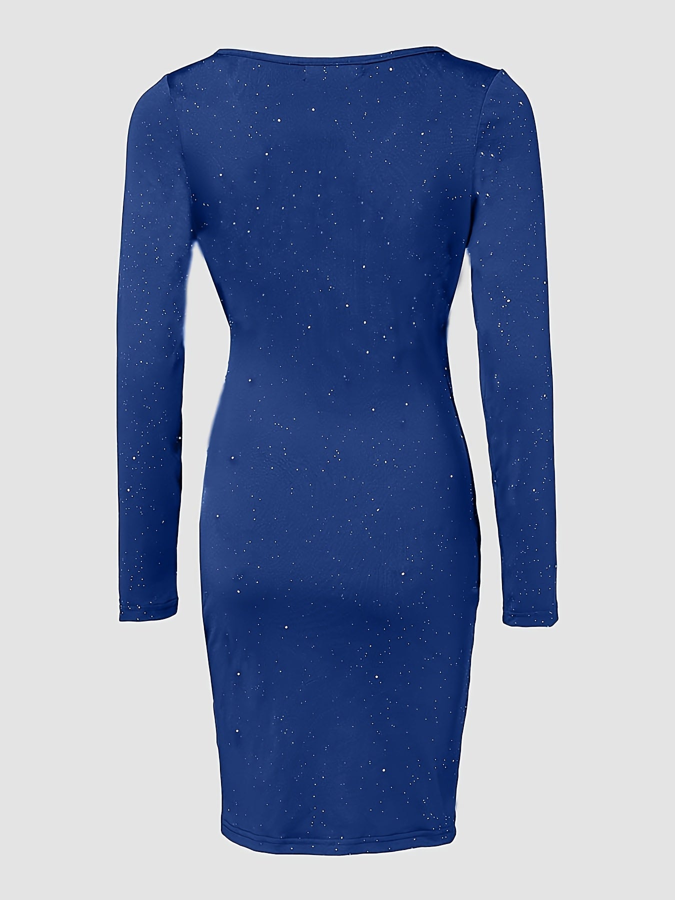 Bodycon Glitter Mesh Dress