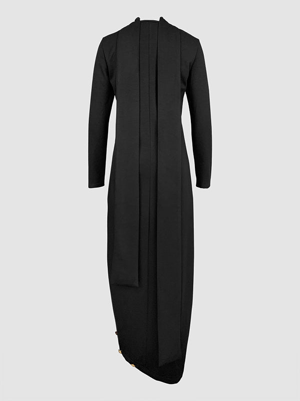 Althea Asymmetric Maxi Dress