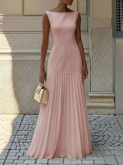 Selene Gauze Evening Gown