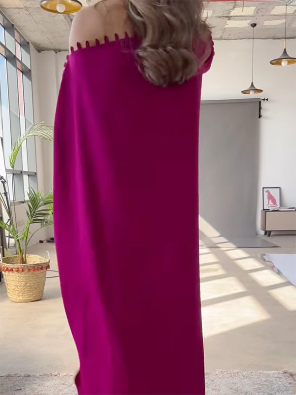Renée Buttoned Maxi Dress