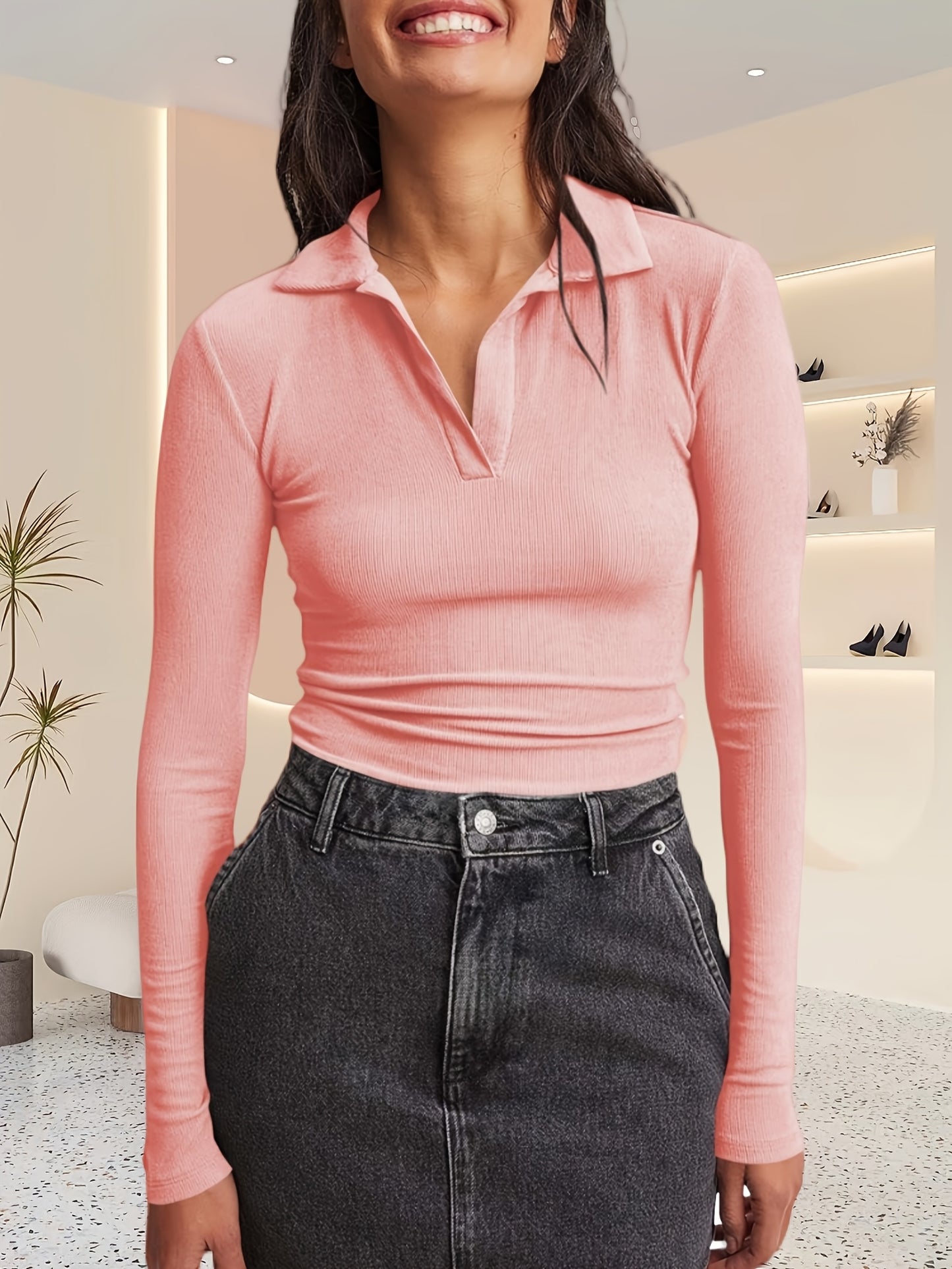 The Santa Monica Apparel™ | Casual V-Neck Pullover Sweater