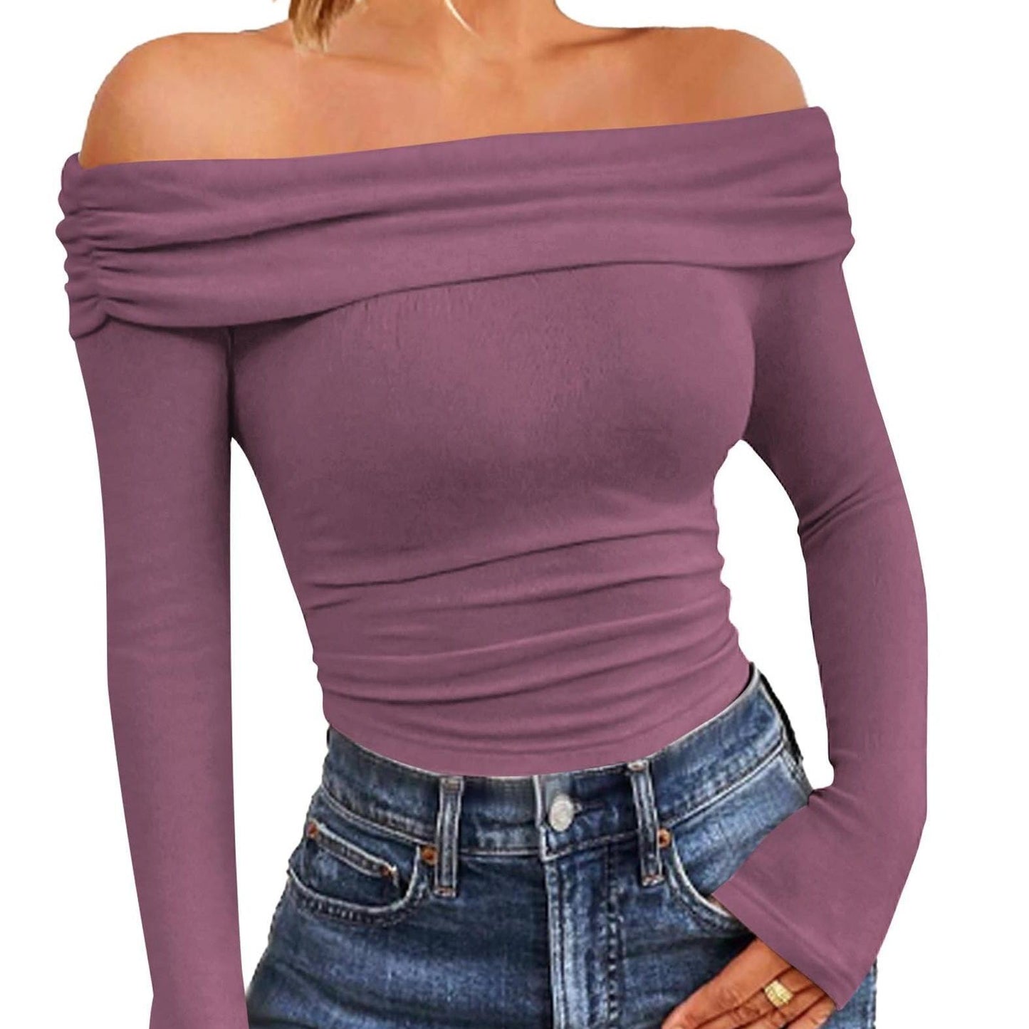 The Santa Monica Apparel™ | Strapless Off-Shoulder Top