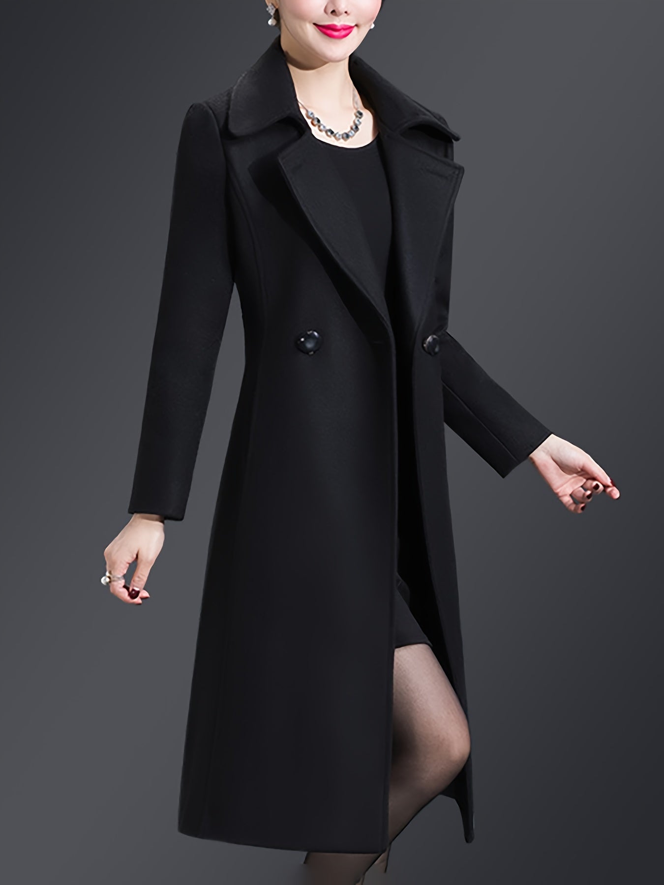 Double-Breasted Coat