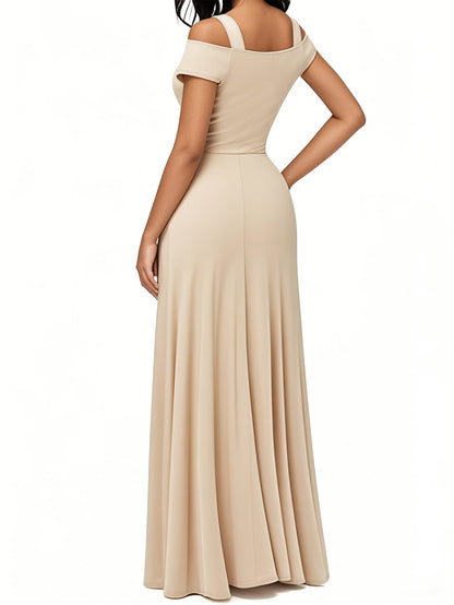 Off-Shoulder Maxi Dress