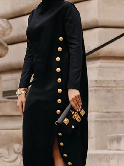 Althea Asymmetric Maxi Dress