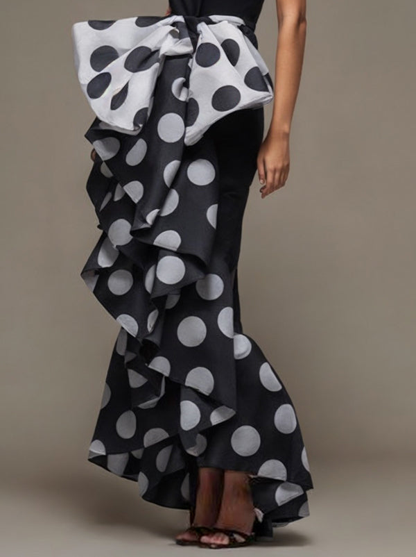 Vivienne Polka-Dot Gown