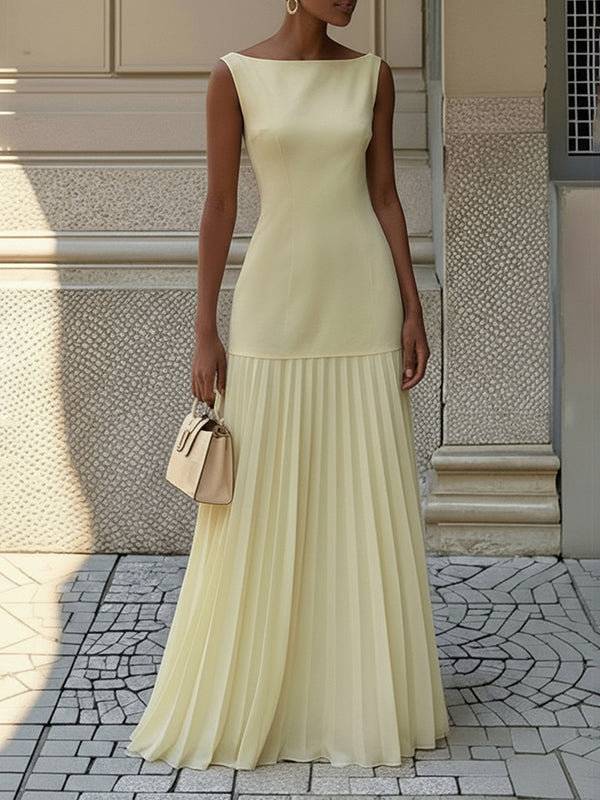 Selene Gauze Evening Gown