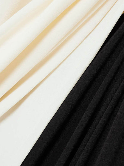 Serena Contrast Evening Dress