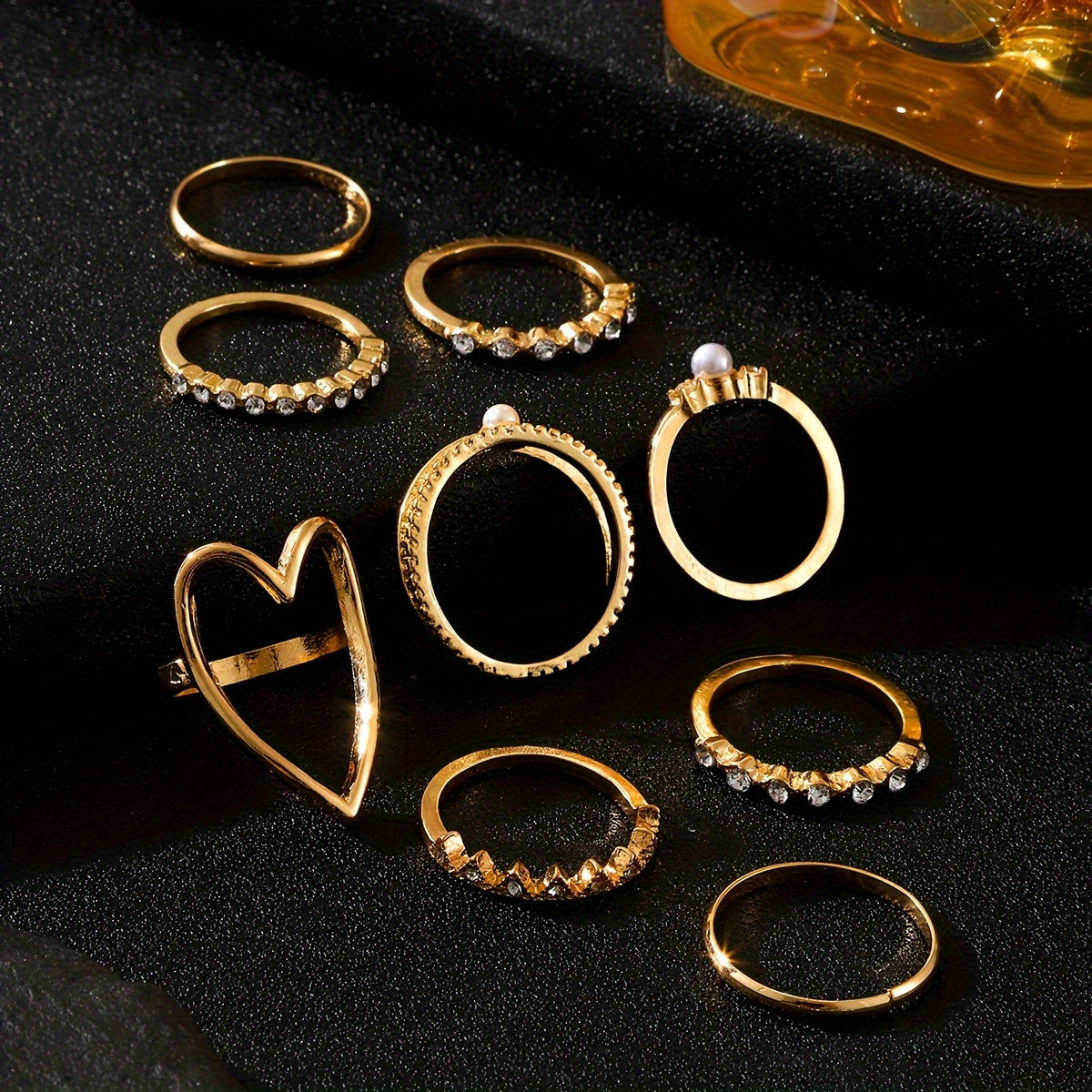 Heart Ring Set