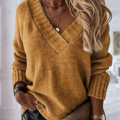 The Santa Monica Apparel™ | Classic V-Neck Sweater