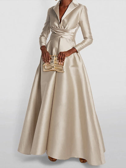 Vivienne Pleated Maxi Dress